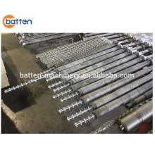 Single screw machine extruded aluminum pipe screw barrel